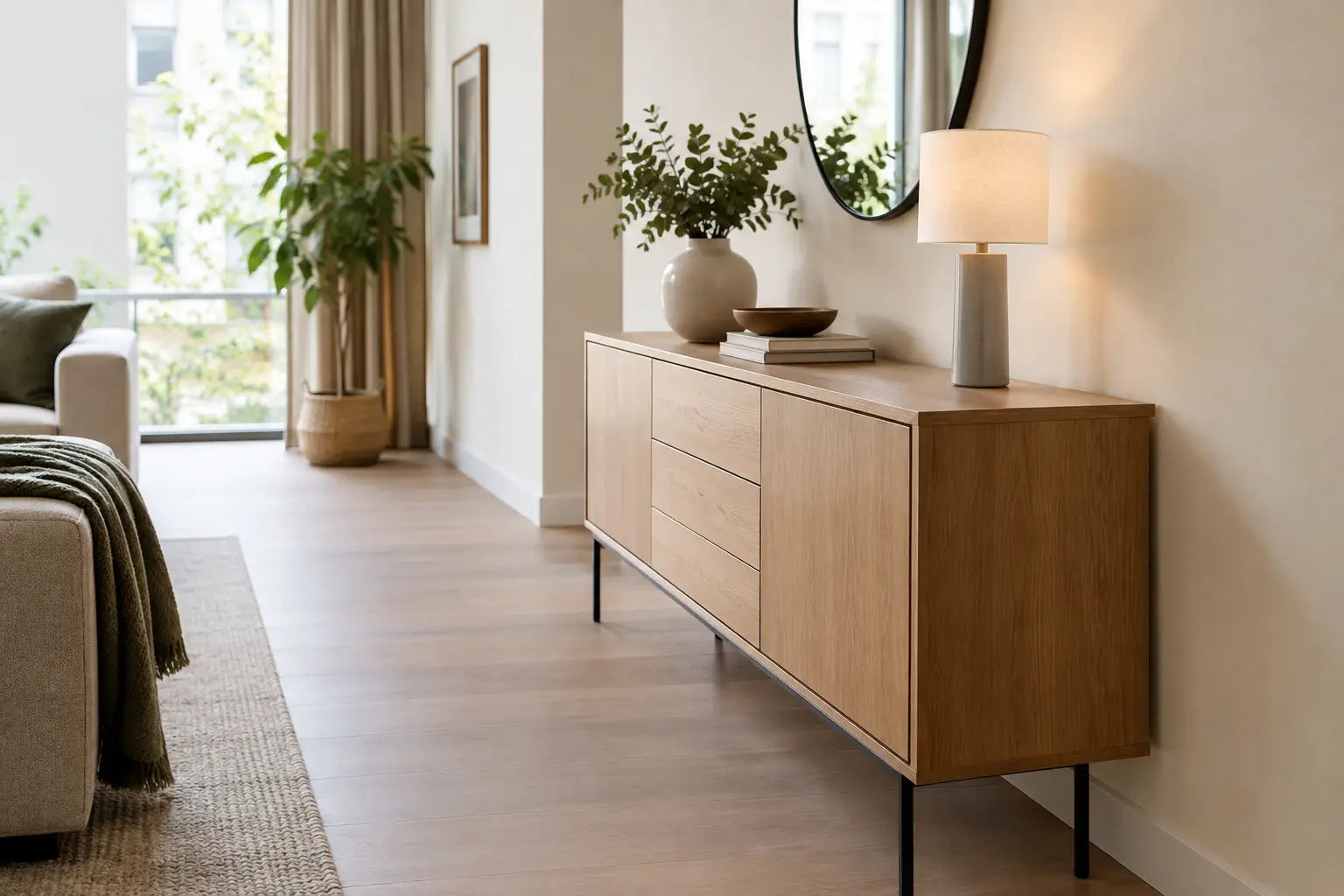 Beste dressoirs voor een smalle woonkamer